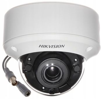 Видеокамера HD-TVI Hikvision DS-2CE56D8T-VPIT3ZE, 2Мп (1920 × 1080), объектив 2,8-12мм, Питание	DC 12 В±25%/PoC.at, Защита IP67, IK8, Дальность действия EXIR-подсветки до 40м, Smart ИК, Широкий температурный диапазон: -40°C…+60°C