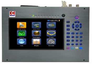 Цифровой измеритель ТВ сигналов ТСВ Комбо+ поддержка стандартов DVB- S/S2+T/T2+C/C2
