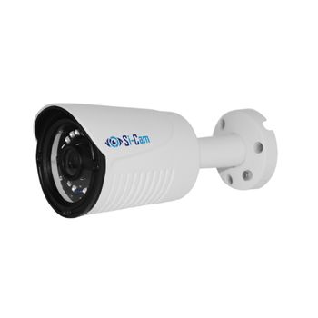 Видеокамера Si-Cam SC-HS501F IR, 5Mpx, Sony, уличная, с объективом 3,6мм., белая, OSD меню