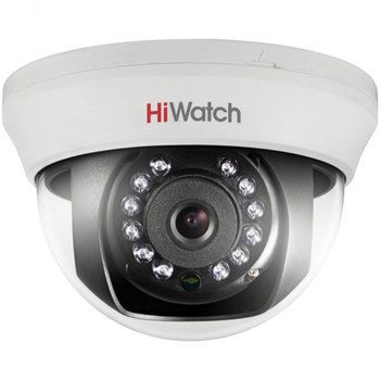HiWatch DS-T201 (6 mm) 2Мп внутренняя купольная HD-TVI камера
