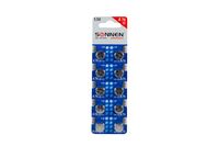 Батарейка алкалиновая SONNEN A76 (G13, LR44) таблетка 1,5В