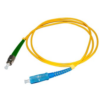 Патч-корд оптический FC/APC-SC/APC SM, 1 м