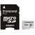 Карта памяти microSDHC TRANSCEND 16 ГБ, Class 10, TS16GUSD300S-A, переходник SD