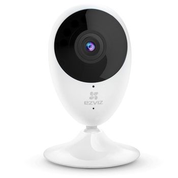 EZVIZ Mini O Plus (CS-CV206-C0-3B2WFR) 2Мп внутренняя Wi-Fi камера c ИК-подсветкой до 5м 1/3 CMOS матрица; объектив 2.8мм; угол обзора 125°; ИК-фильтр; 0.02лк _F2.2; DWDR, 3D DNR; встроенный микрофон и динамик; обнаружение движения; поддержка microSD
