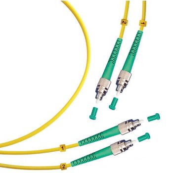 Патч-корд оптический FC/APC-FC/APC SM, 1 м