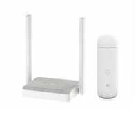 Комплект 4G интернета ZTE MF 823 (М100-3) / KEENETIC Wi-Fi до 100 м2