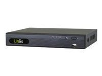 Видеорегистратор AHD 8-ми канальный LiteTec LVR-581A
