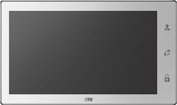 CTV-M4102FHD (белый) цветной монитор видеодомофона 10"