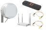 Комплект 4G интернета MONA Unibox PRO / HUAWEI E3372 / ZBT Wi-Fi до 100 м2
