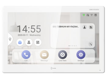 DS-KH9510-WTE1(B) Hikvision 10'' видеодомофон (ОС Android 10.0)