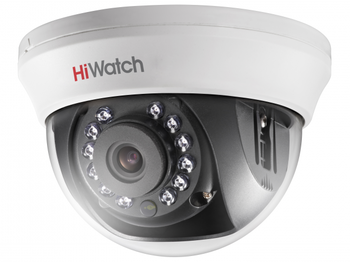 DS-T201(B) (2.8 mm) 2Мп внутренняя купольная HD-TVI камера с ИК-подсветкой до 20м