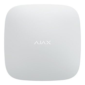 Ajax Hub Plus (white) интеллектуальная централь с поддержкой WiFi, 3G и двух SIM-карт