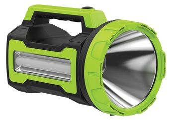 Фонарь Космос Premium светодиодный аккум. 10W LED, бок.пан. 3Вт, з/у 220V/12V; USB KOSAccu9110WUSB
