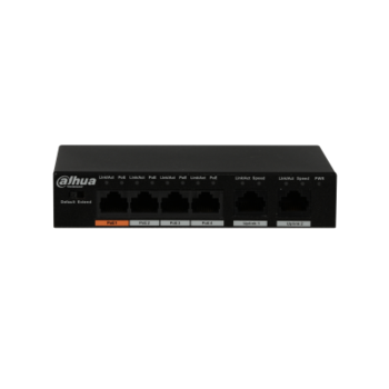 DH-PFS3006-4ET-60 4-портовый неуправляемый коммутатор с РоЕ