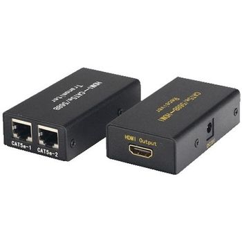 HDMI удлинитель 2 каб cat 5e (приемник + передатчик)