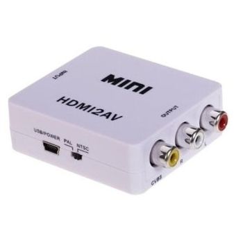 Конвертер 3RCA (AV) - HDMI с USB кабелем (1м.) 1080P