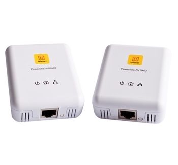 Устройство для передачи данных по электросети PowerLine AV6400 Telenet