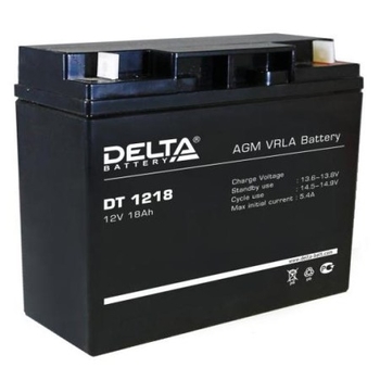 Аккумулятор 1218 Delta DT (12В 18Ач)