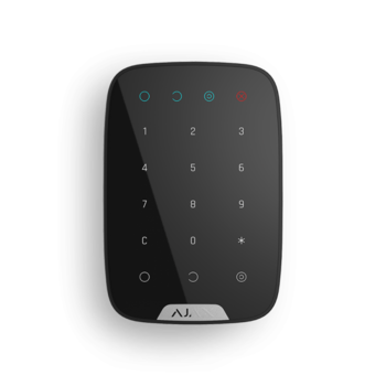 Ajax KeyPad (black) беспроводная сенсорная клавиатура