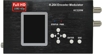 Модулятор КС320W HDMI в DVB-T/C с WEB и локальным управлением