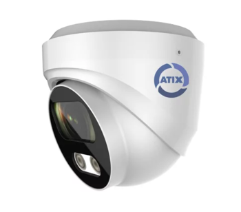 AT-NC-3E5M-2.8/M (12H) ATIX 5Мп уличная купольная  IP-камера с подсветкой до 30м и встроенным микрофоном