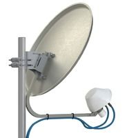 AX-1800 OFFSET MIMO 2x2 офсетный облучатель 4G (LTE1800), разъемов - N-female