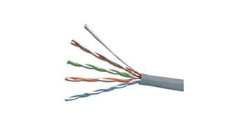 Кабель витая пара внутренняя Qtech QPP-UTP-4PC5e-LSZH-305 cat5е 4х2х24AWG LSZH, безгалогенный, 305 метров