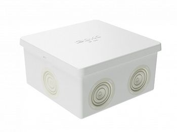 Tyco 53700. Коробка распределительная 80х80х40мм IP44 с кабельными вводами.