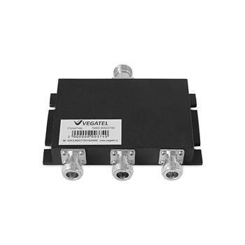 Делитель (сплиттер) Vegatel SW3 на 3 выхода 800~960/1700~2200/2400~2700 МГц