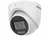 DS-T203A(B) (3.6mm) HiWatch 2Мп уличная купольная HD-TVI камера с гибридной подсветкой EXIR/LED до 30/20м и встроенным микрофоном (AoC)