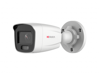 DS-I450L (2.8 mm)  ColorVu 4Мп уличная цилиндрическая IP-камера с LED-подсветкой до 30м и технологией ColorVu