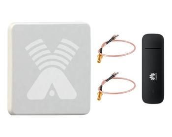 Комплект 4G интернета ZETA MIMO BOX / HUAWEI E 3372