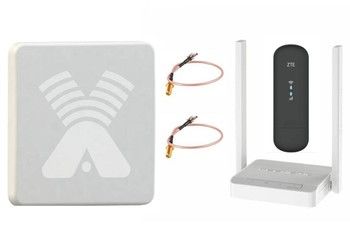 Комплект 4G интернета ZETA MIMO BOX / ZTE MF79RU / KEENETIC Wi-Fi до 100 м2